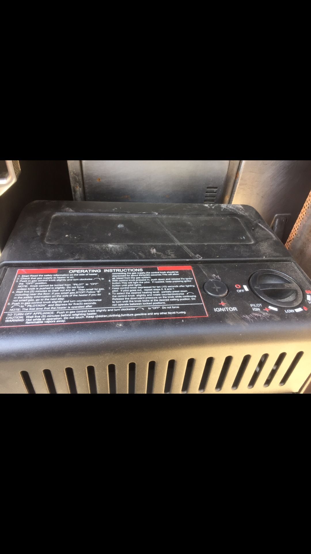 Rite temp propane portable heater 40 for Sale in Chicago, IL OfferUp
