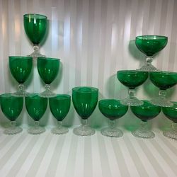 Vintage Anchor Hawking Bubble Foot Green 