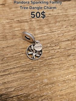 Family charm with tree of life