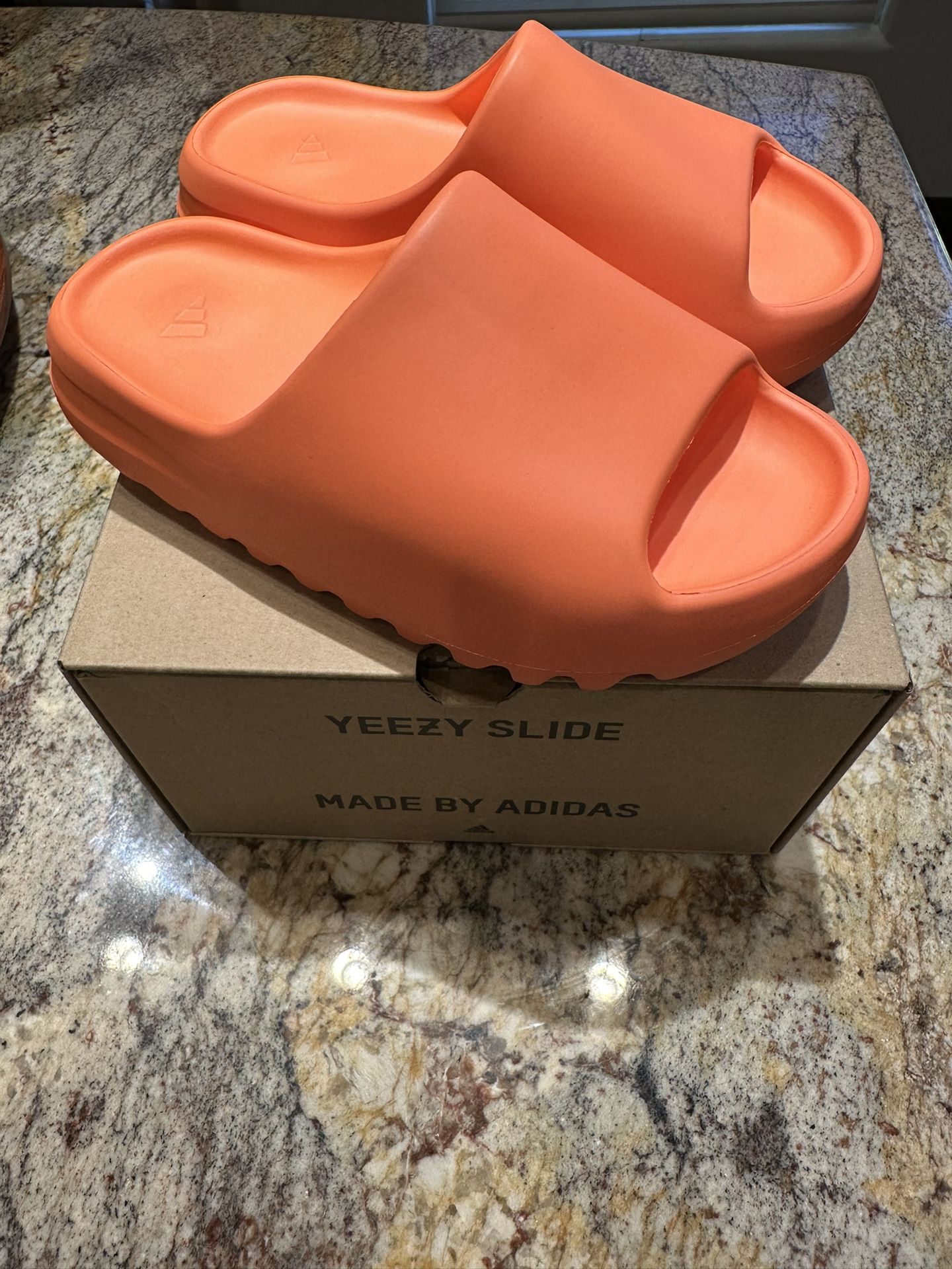 Sneaker Yeezy Slide All Colors Yeezy Slides (rare Orange Color Way)