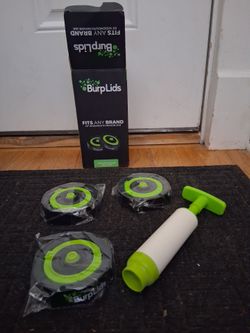 Burp Lids Curing Kit with (3) burp lids