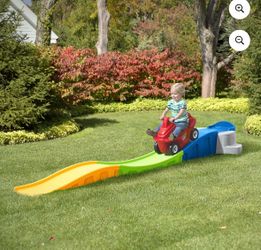 Ride on toy coaster