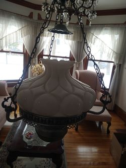 Vintage hanging light
