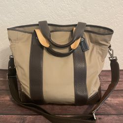 Coach Atlantic Nylon Drafting Tote Bag