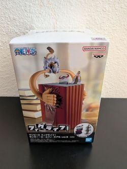 One Piece Monkey D. Luffy Gear 5 Figure Life Vol. 5 – Bandai Banpresto New/Sealed