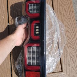 Recon LED tail lights.  Chevy Silverado 1500, 2019-25