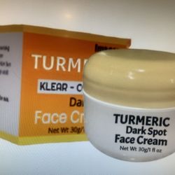 Turmeric, Dark Spot Face Cream