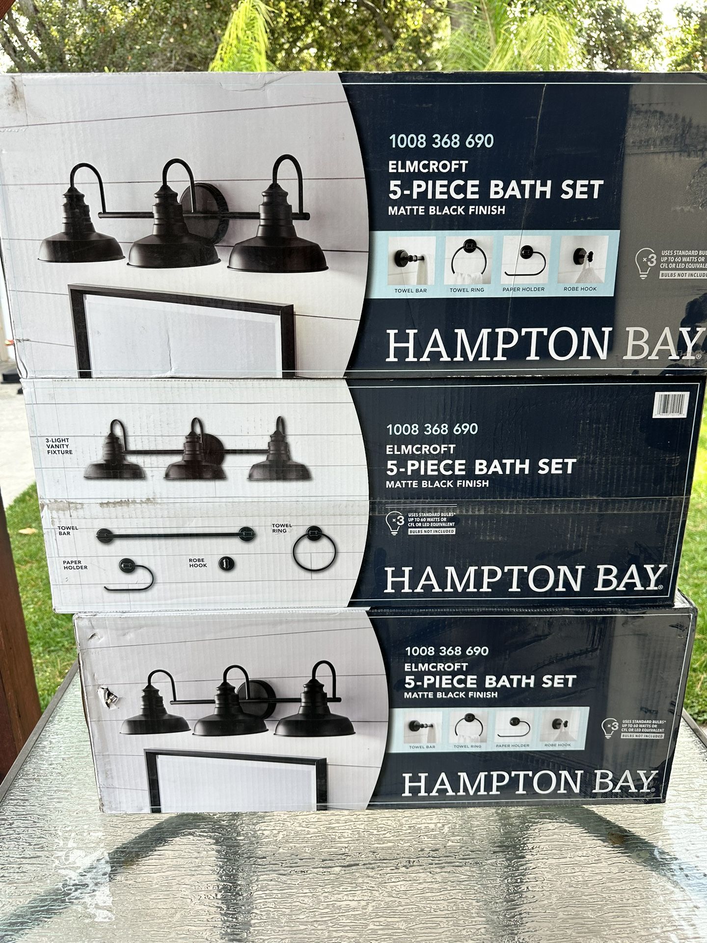 Hampton Bay Vanity Lights