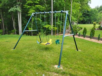 Sportspower 10' Metal Swing Set