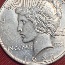 1922 Peace Dollar 