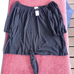 Love + Joy  women's top size 1X