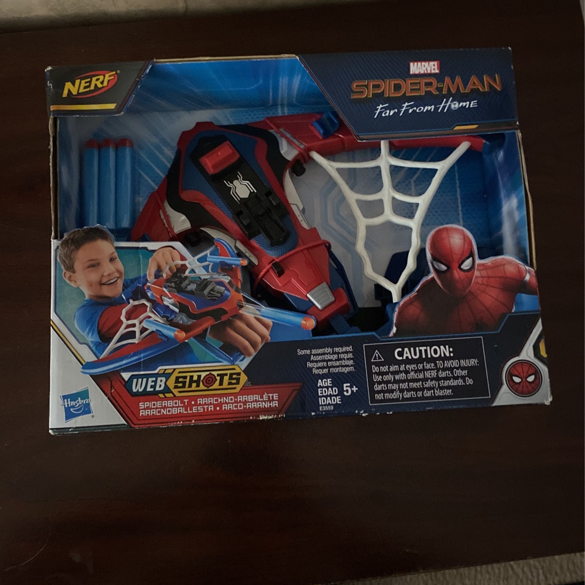 Spiderman Nerf Gun