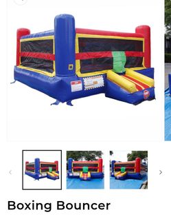 Commercial grade inflatable Boxing Ring Bounce House