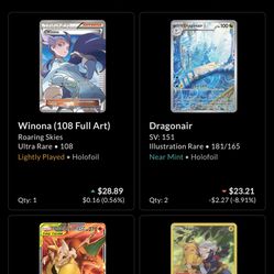 Pokemon card collection