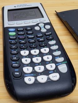 Texas Instruments TI-84 Plus Graphing Calculator with Cover