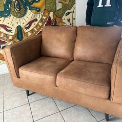 brown couch