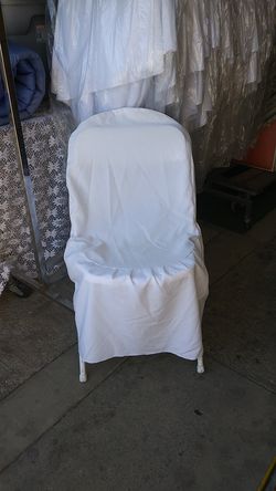 Forros para sillas .para fiestas. Tengo 80 en venta.los estoy vendiendo en $4 cada uno 0 $300 por los 80