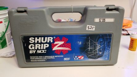 Snow chains for 14 to 16 inch tires