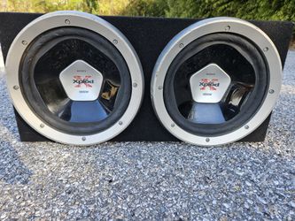 SONY XPLOD 1000W TWO WAY SPEAKER. 