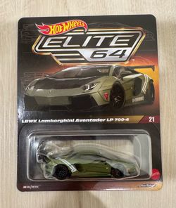 Hot Wheels Elite 64 LBWK Lamborghini Aventador LP 700-4