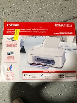 Canon PIXMA TS3722 Wireless All-in-One Printer