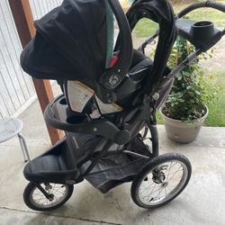 Jogger Stroller With Carrier