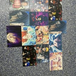 Anime Posts  For Sell Total $40 Or $4 Each Wood In the Back 