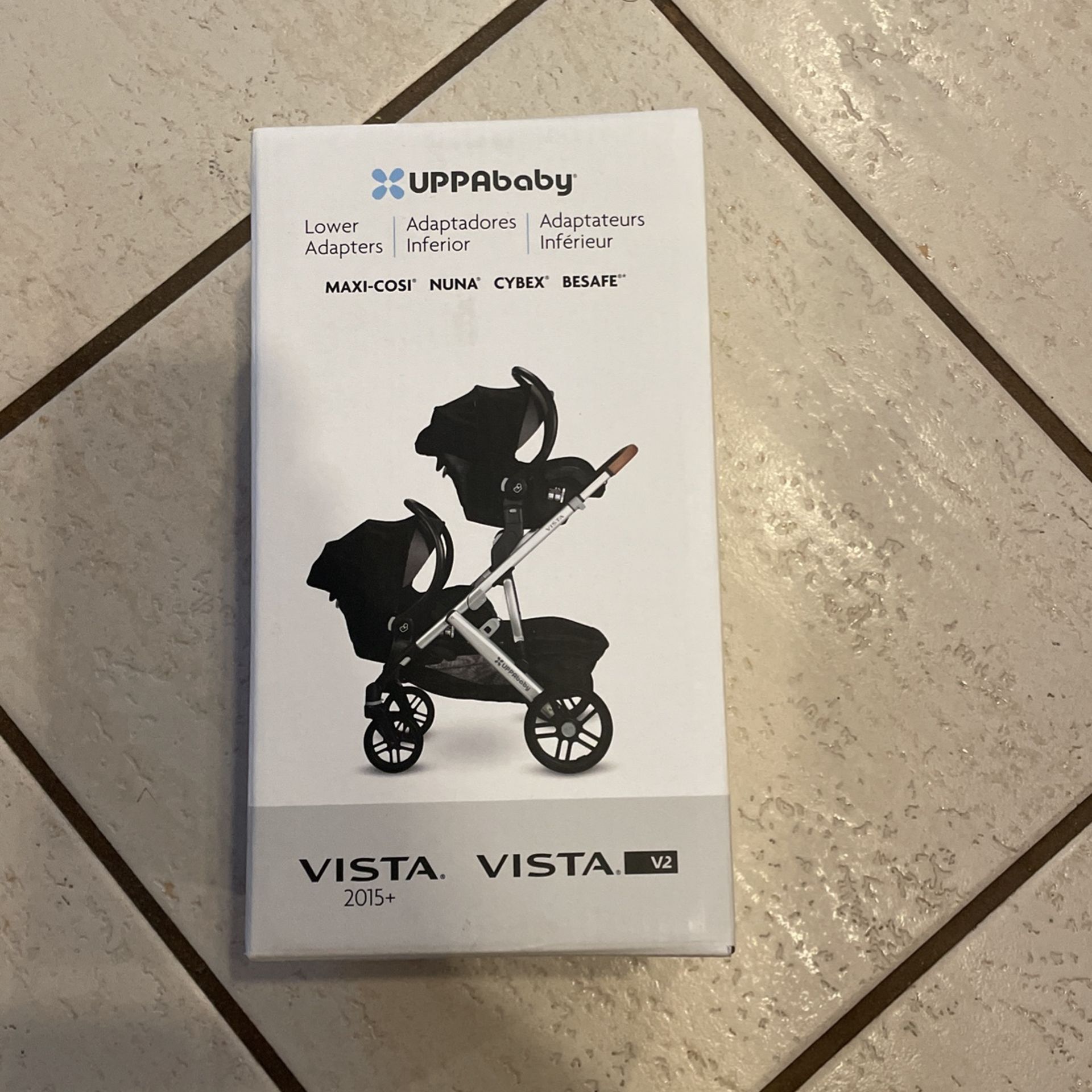 UPPAbaby Lower Infant Car Seat Adapter for Maxi-COSI, Nuna, and Cybex