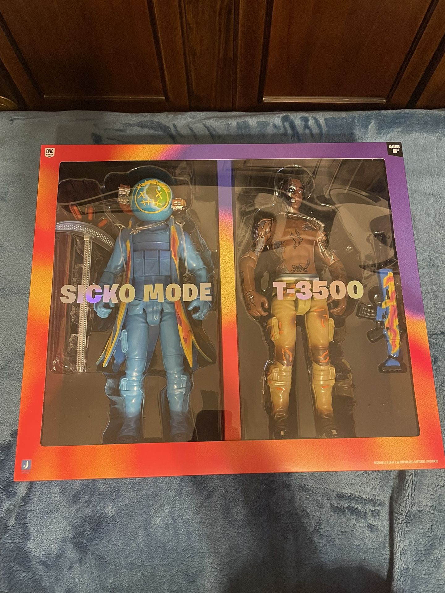 Travis Scott, Cactus Jack Fortnite Action Figures 