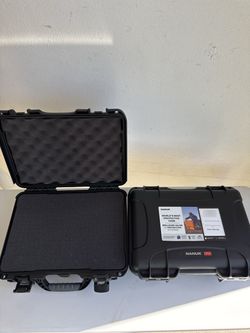 (2) Nanuk 910 Waterproof Hard Cases with Cubed Foam - New, Never Used