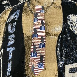 Vintage New York Statue Of Liberty Tie 1999