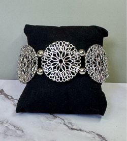 Silver Filigree Bracelet