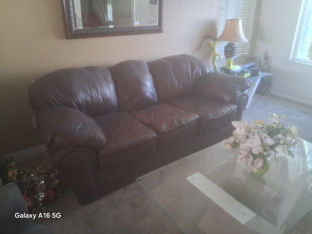 Leather Sofa