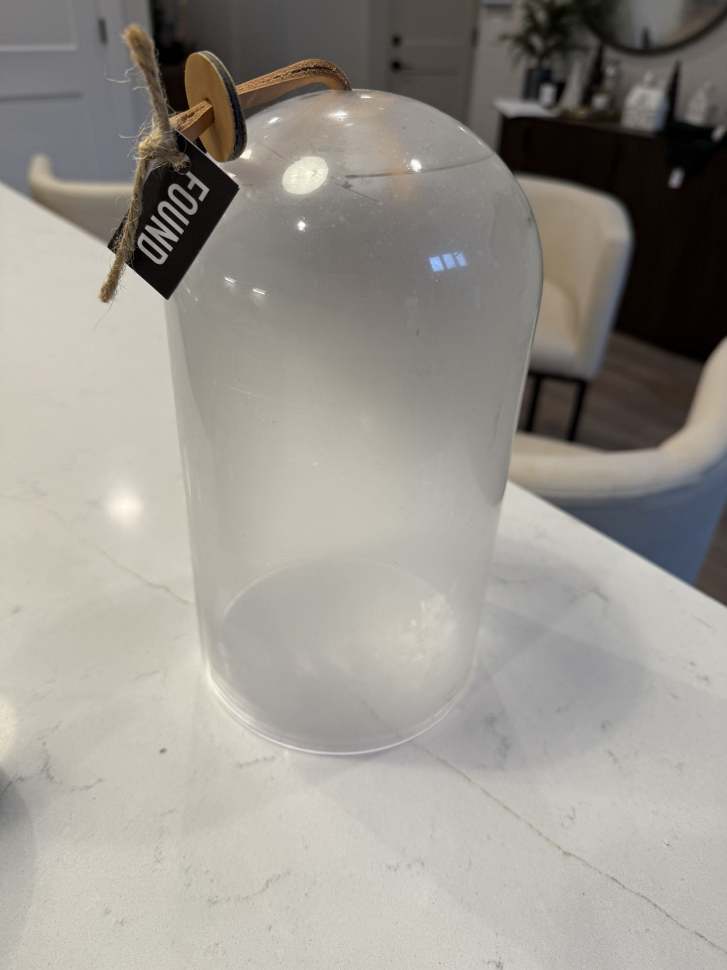 Decorative Hurricane Glass Dome