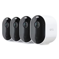 Arlo Pro 4 Spotlight 4 Camera Security Bundle