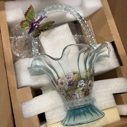 Lena Liu sapphire glow vase