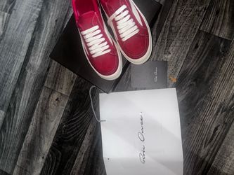 rick owen burgundy low