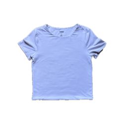 Francesca's Collections Light Purple Crop Top