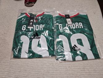 Adidas Mexico National Team Soccer (Gilberto mora) Jerseys