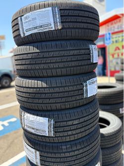 205/55/16 vendo set de llantas nueva con 50.000 millas de garantía