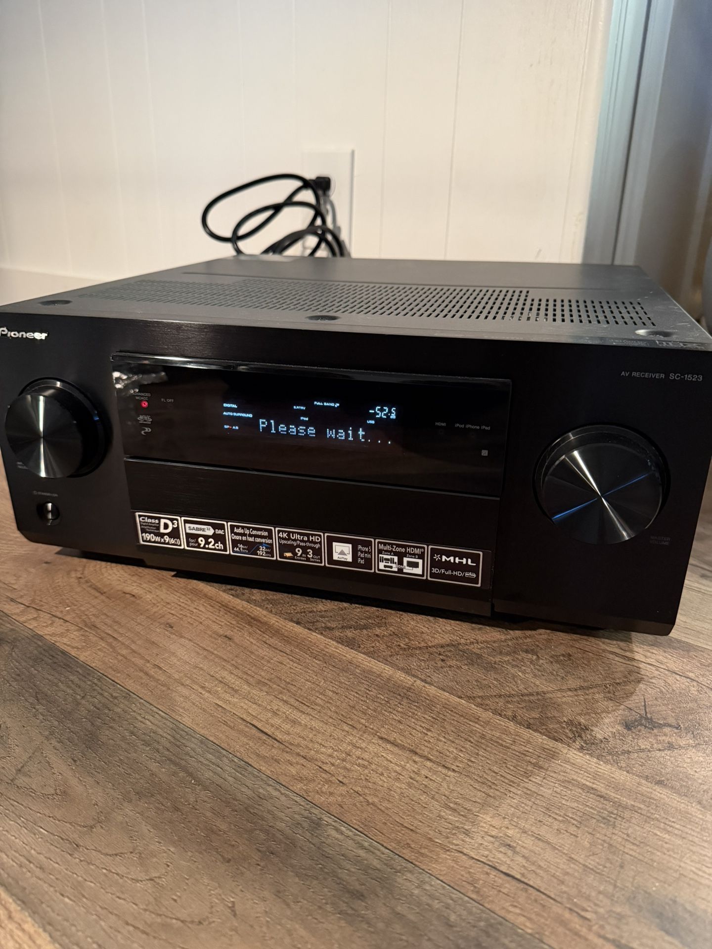 Pioneer Av Receiver Sc-1523