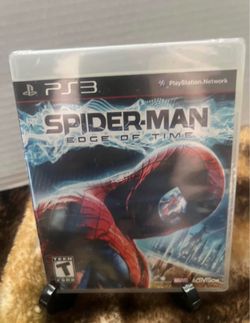 Spider Man Edge of Time PlayStation 3 PS3