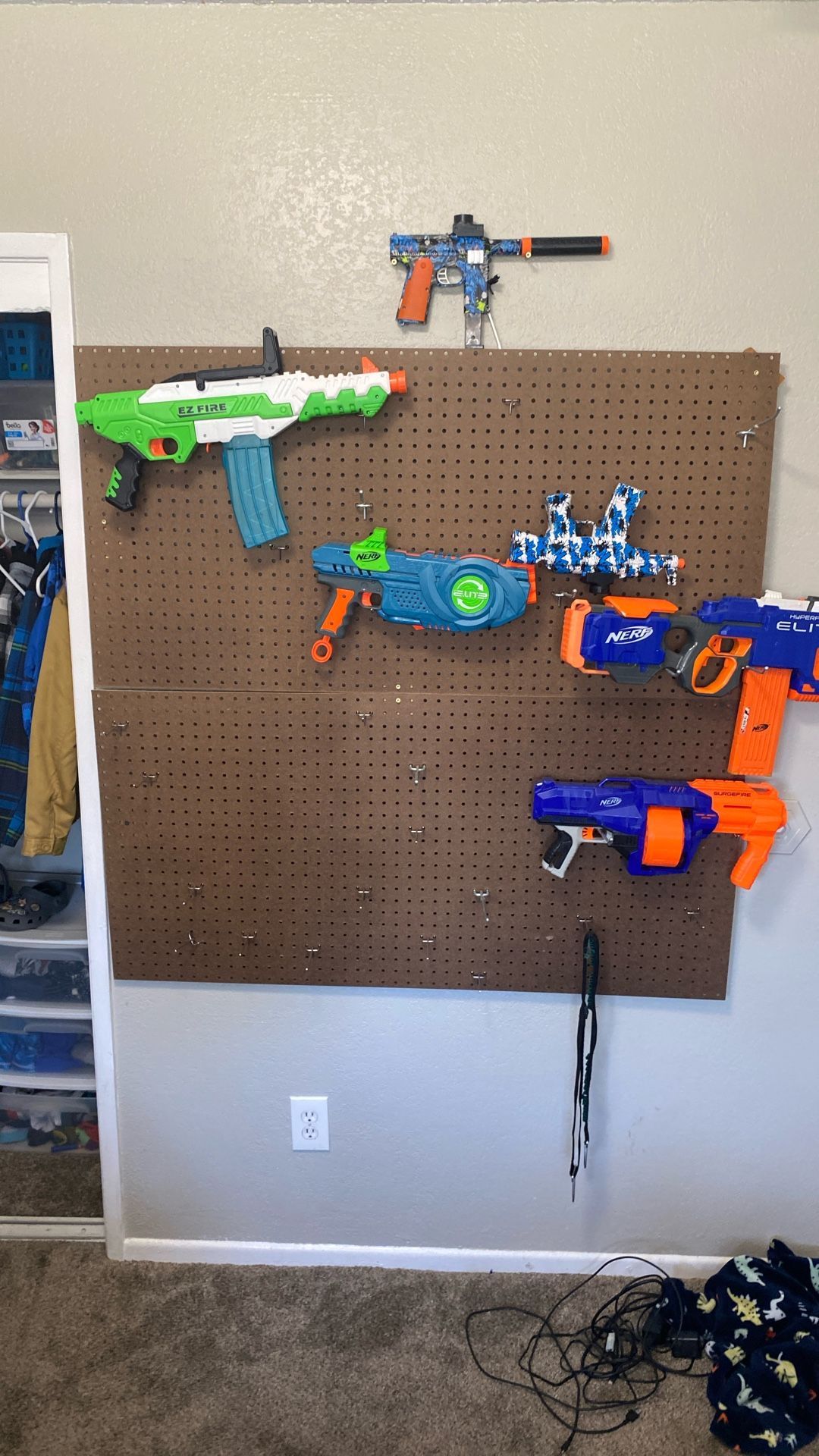 Nerf Gun Wall