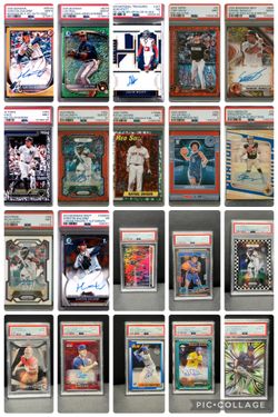 PSA 8 9 10 SPORTS CARDS GEM MINT DODGERS AUTO NUMBERED PARALLELS  