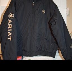 Ariat* Black Men’s Team Jacket - XL