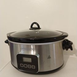 Ambiano Programmable Slow Cooker LCD Display Easy Clean