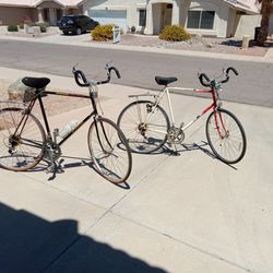 Two  27inch Schwinn Men's Bikes