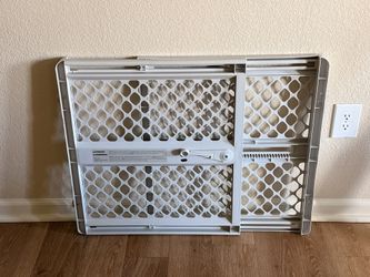 Expendable Plastic Dog Gate