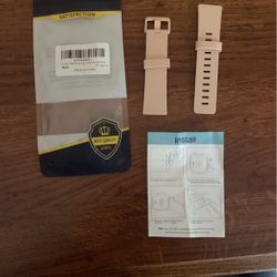 WATCHSTRAP 23MM SILIONE NUDE