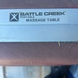 Massage Table In Good Shape 